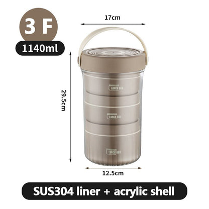 Leakproof Airtight Plastic Food Storage Container Box