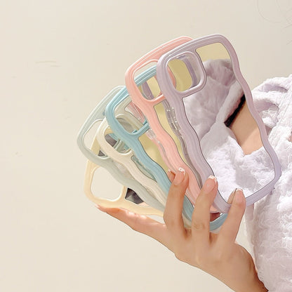 Stylish Wave LED Mirror Phone Case