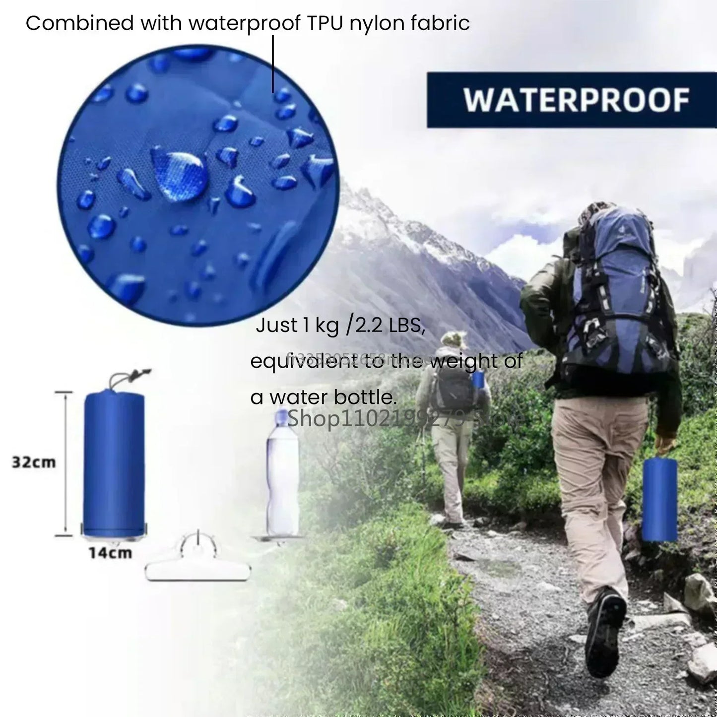 Portable Inflatable Outdoor Sleeping Mattress