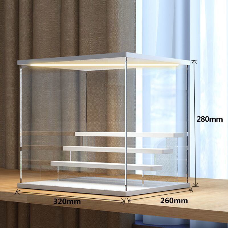 Bright Display Glass Case