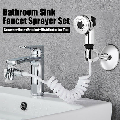 Complete Bathroom Accessory Kit Easy Clean