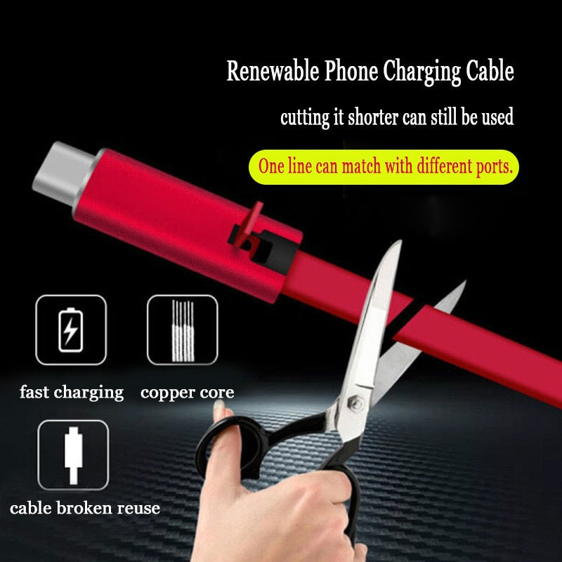 Green Quick Phone Charging Cord - Luxicro