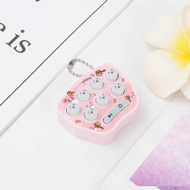Fun Mini Whack a Mole Keychain Game