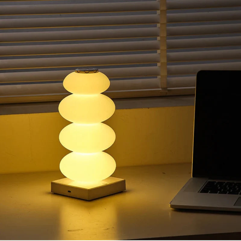 Colorful Portable Dimmable Nightstand Lamp