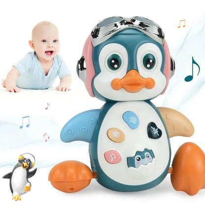 Cute Singing Penguin Decor
