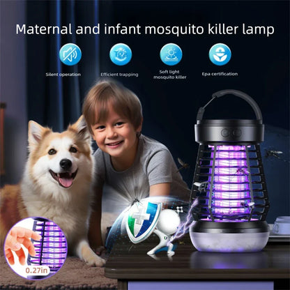 Compact Rechargeable Camp Light with Insect Repellent