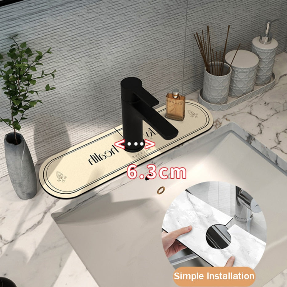 Waterproof Kitchen Sink Drip Tray Mat