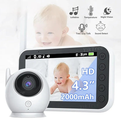 Baby Camera with Night Vision and Soothing Sounds