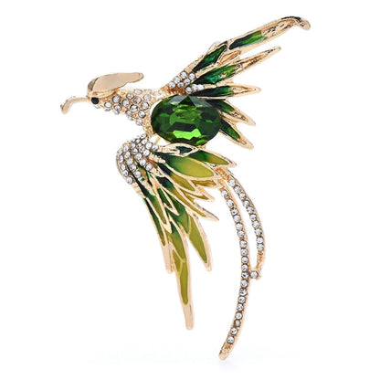 Colorful Bird Enamel Pin