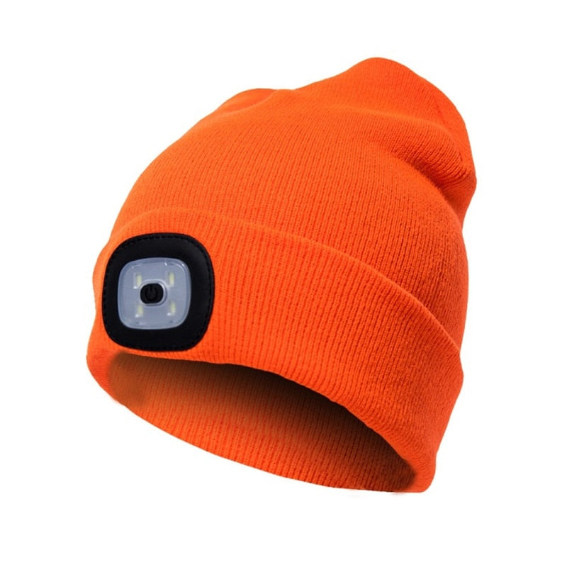 Cozy LED Illuminated Cold Weather Hat