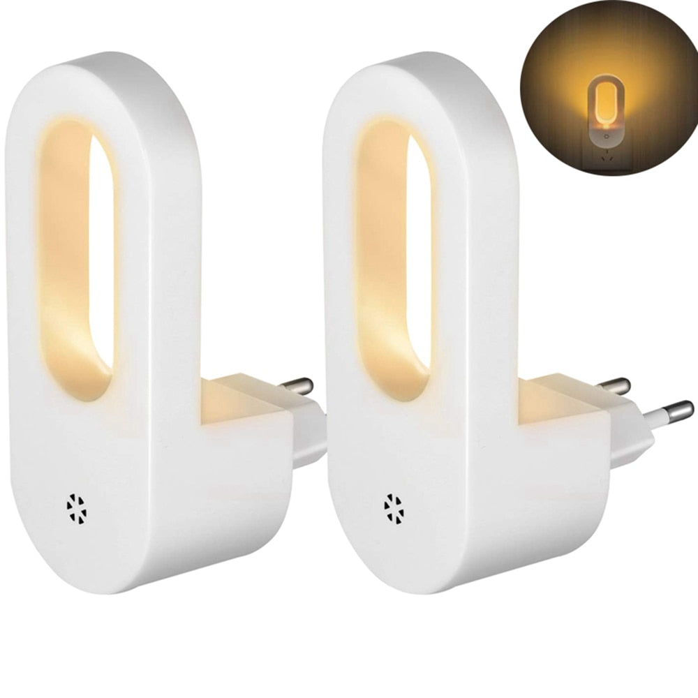 Automatic LED Night Light Wall Outlet