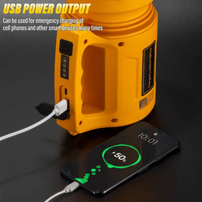 Bright Rechargeable LED Portable Flashlight