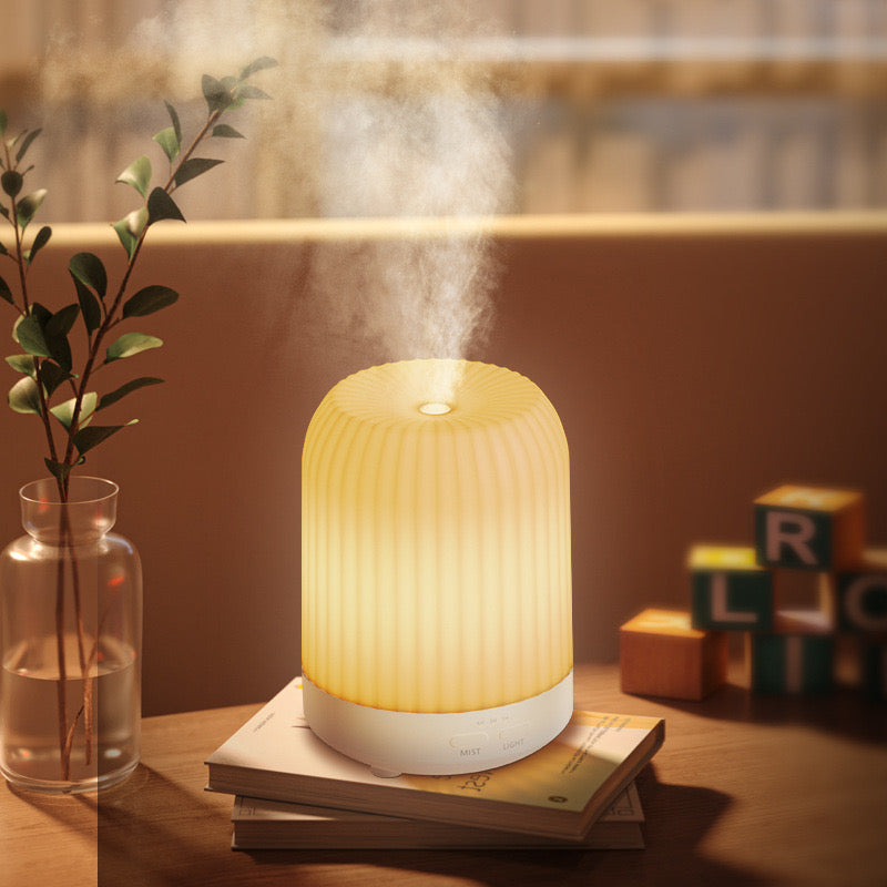 Compact LED Aroma Diffuser Night Lamp - Luxicro
