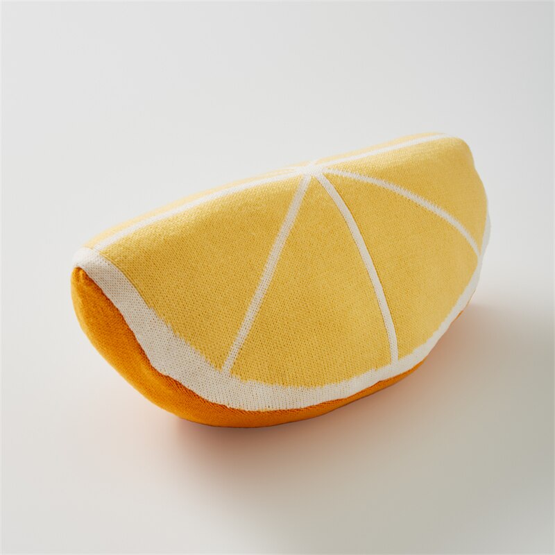 Colorful Fruit Throw Pillow