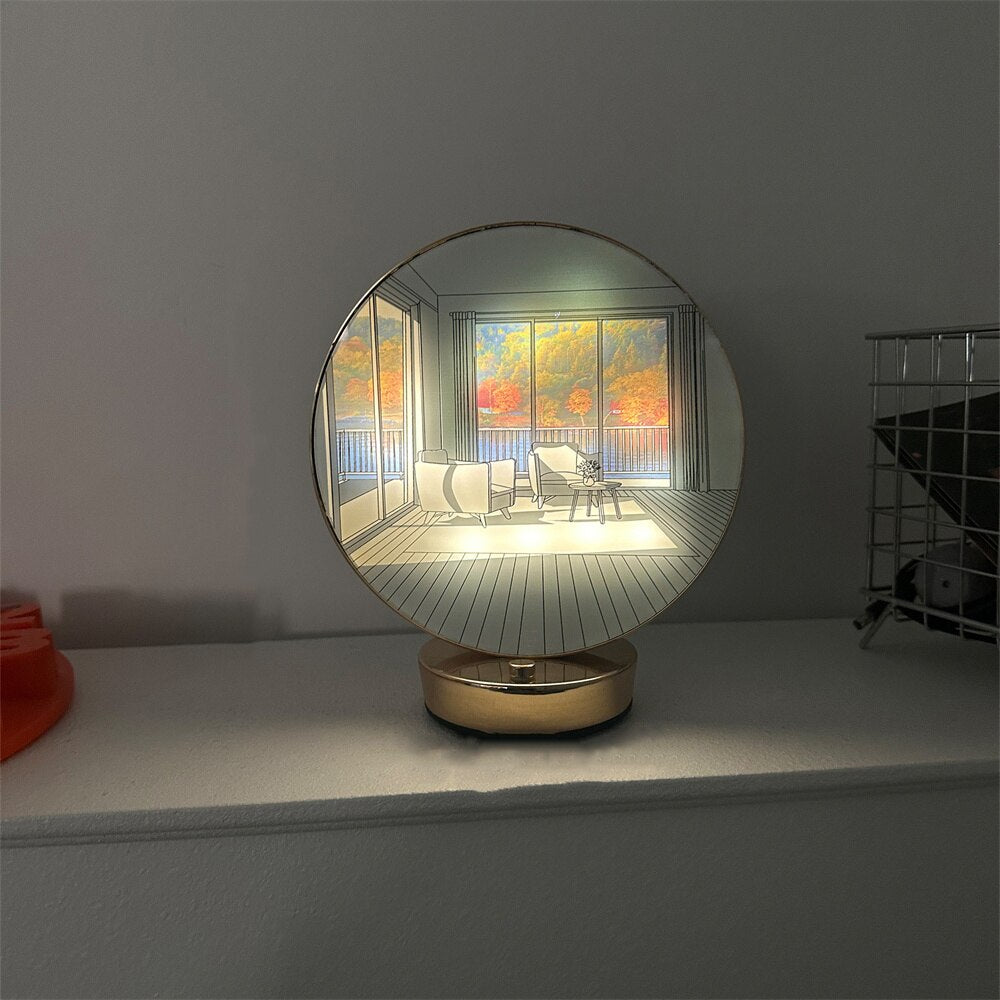 Exquisite Handcrafted World Map Table Lamp - Luxicro