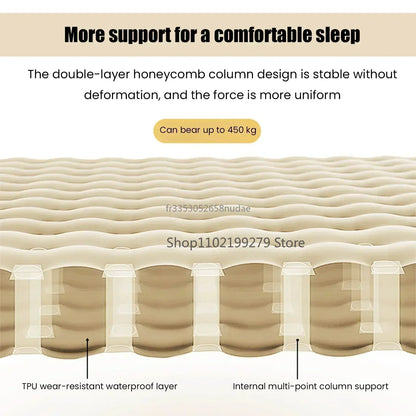 Portable Inflatable Outdoor Sleeping Mattress