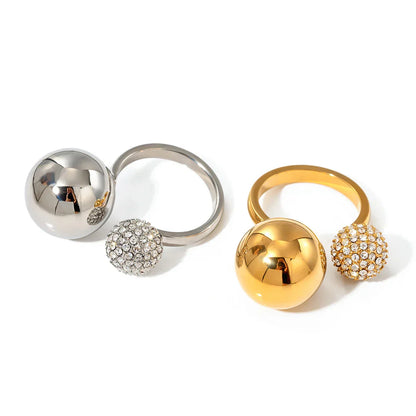 Exquisite Cut Gemstone Geo Ring