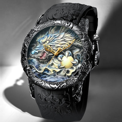 Classic Mythical Stone Timepiece - Luxicro