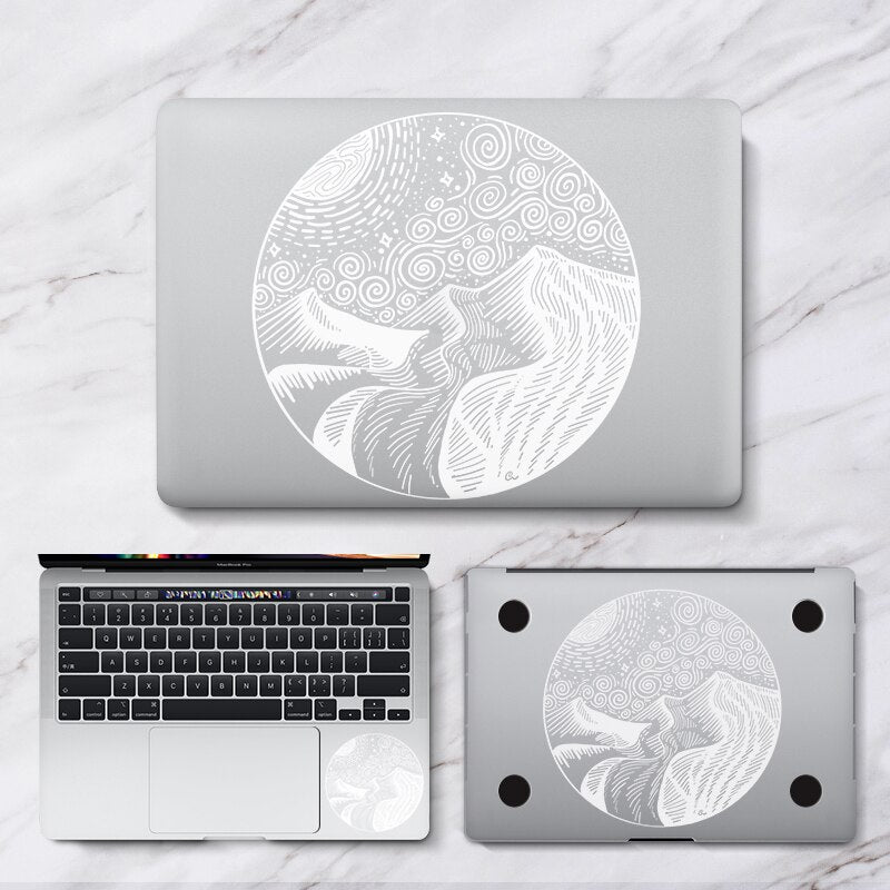 Vibrant Protective Laptop Decal Stickers