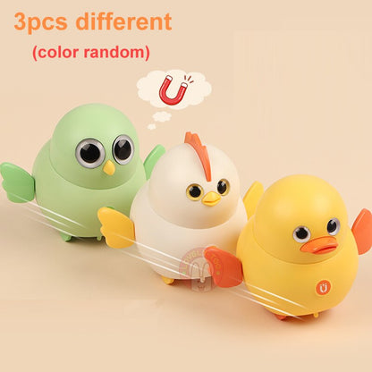 Playful Quacking Duck Bath Toy Set - Luxicro