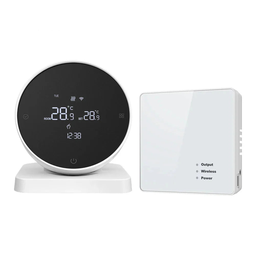 Intelligent WiFi Boiler Thermostat Controller with Voice Control - Luxicro