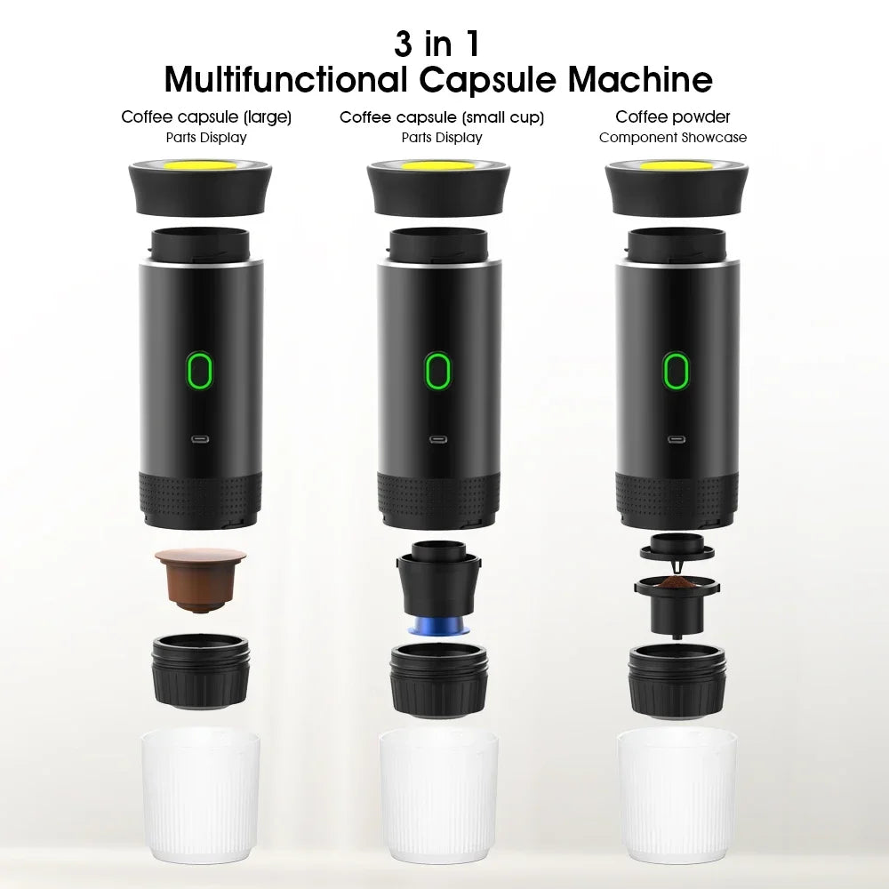 Compact Travel Espresso Coffee Brewer