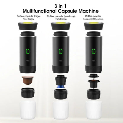Compact Travel Espresso Coffee Brewer
