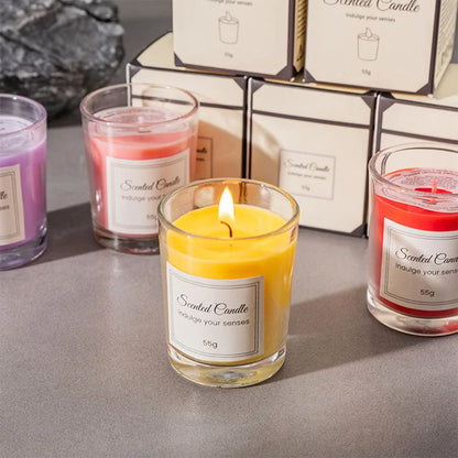 Relaxing Fragrant Soy Wax Scented Candles