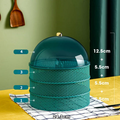 Clear Adjustable Plastic Food Storage Lid - Luxicro