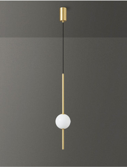 Minimalist Clear Globe Hanging Light