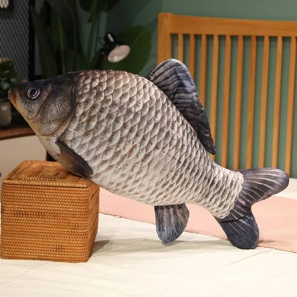 Big Soft Plush Fish Pillow Toy