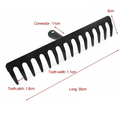 Strong Metal Yard Leaf Rake
