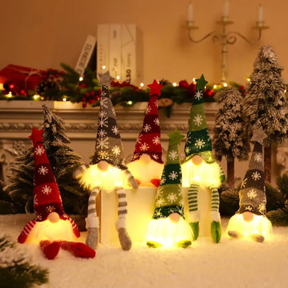 Bright Christmas Figurine - Glowing Friend Doll