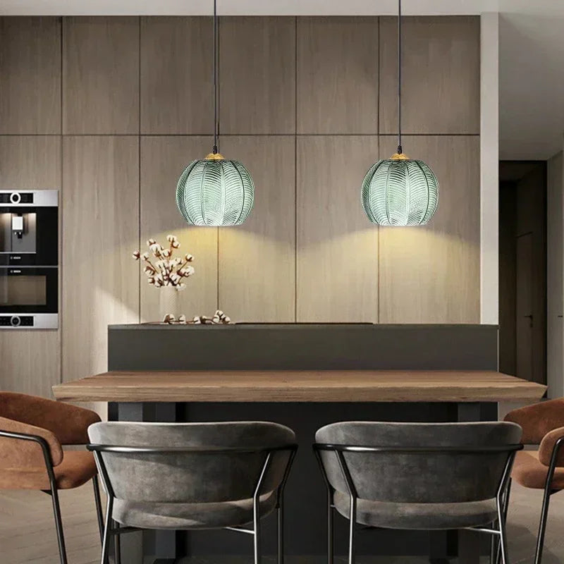 Stylish Emerald Pendant Light
