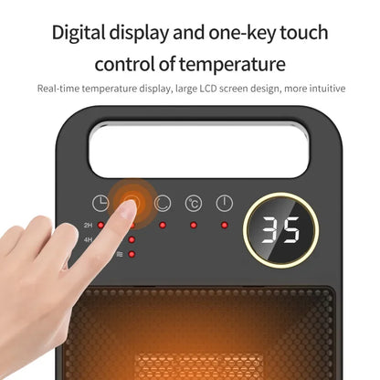 Fast 2000W Electric Room Heater with Remote Control