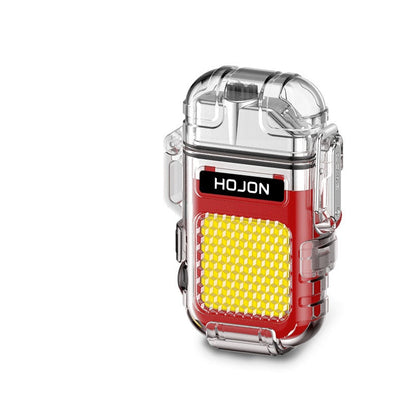 Compact USB Rechargeable Windproof Lighter