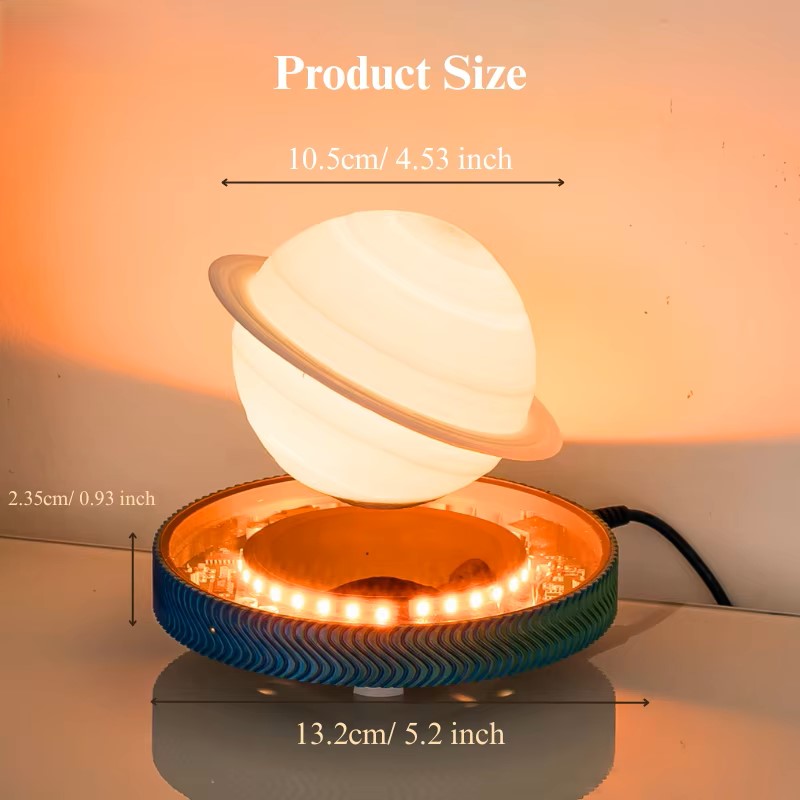 Cosmic Floating Saturn Desk Lamp