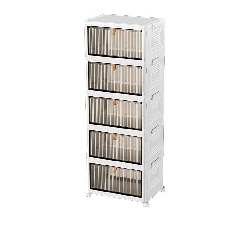 Space Saving Stackable Shoe Organizer Rack