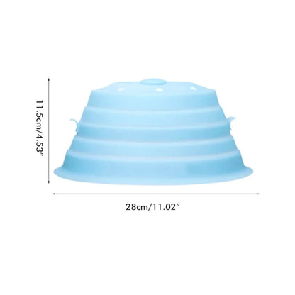 Space Saving 2in1 Microwave Cover and Insulated Handle
