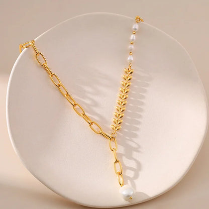 Delicate Gold Chain Layered Necklace