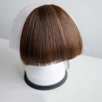 Easy Clip On Realistic Fake Fringe Hair Bangs
