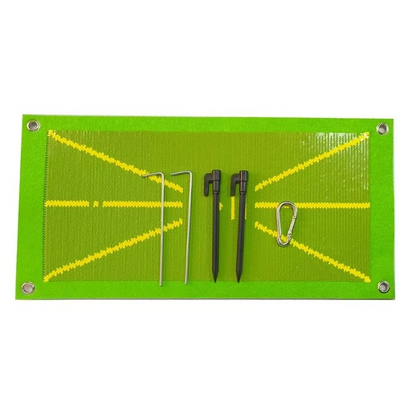Advanced Golf Swing Practice Mat with Ball Strike Tracker