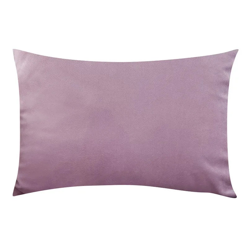 Luxurious Soft Black Cushion Cover