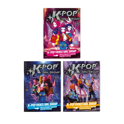 Fun Kpop Anime Manga Coloring Book for Kids