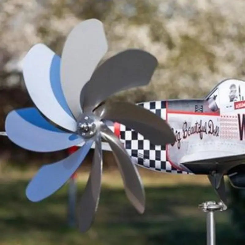 Stylish Metal Wind Spinner Outdoor Decoration