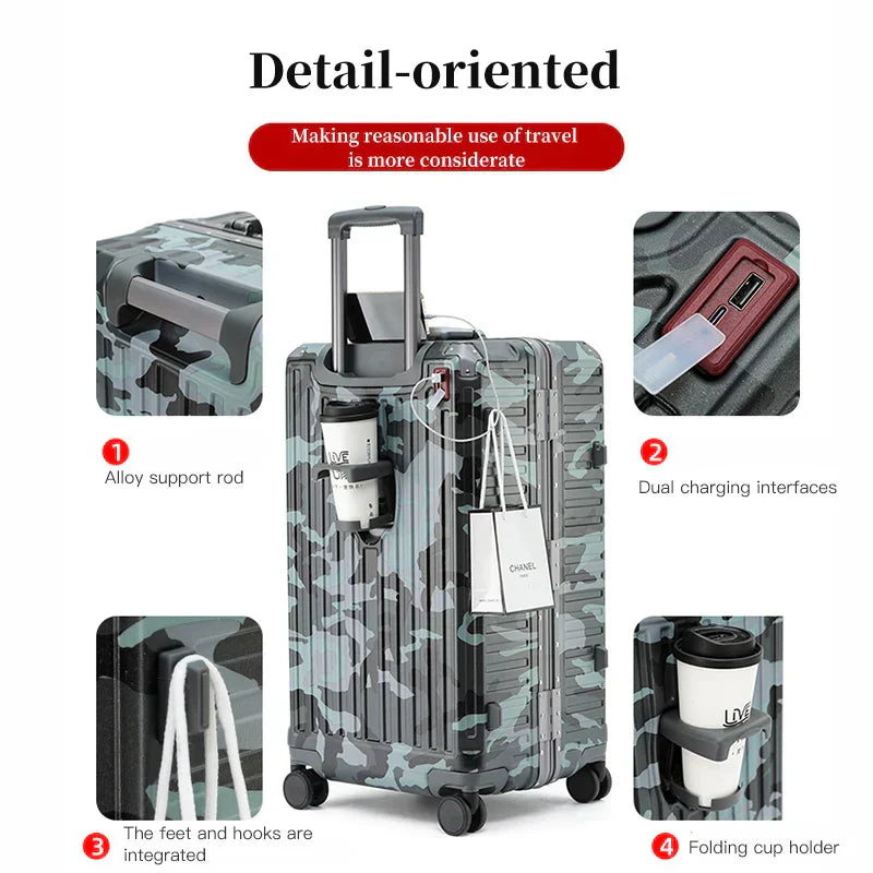 Strong Travel Bag with Ergonomic Grip - Luxicro
