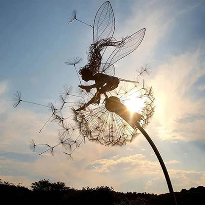 Enchanting Fairy Figurines: Cute Outdoor Decor