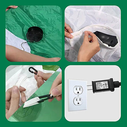Big Outdoor Christmas Tree Light Display