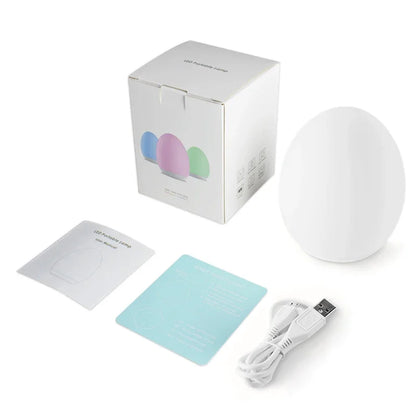 Fun LED Bedside Lamp with Touch Sensor for Kids