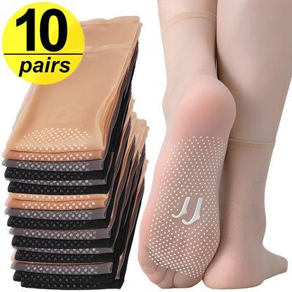 Breathable Soft Slim Ladies Summer Socks